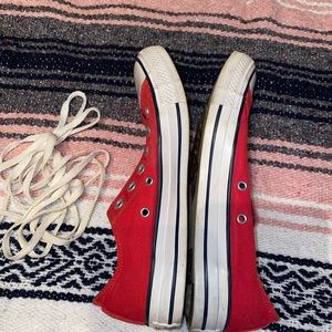 Red converse